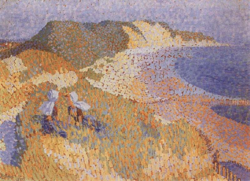 Jan Toorop The Dunes and the Sea at Zoutlande oil painting image